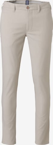 Coupe slim Pantalon chino 'M5 Move 9-6196' MEYER en beige : devant