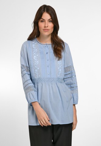 Emilia Lay Tunic in Blue: front