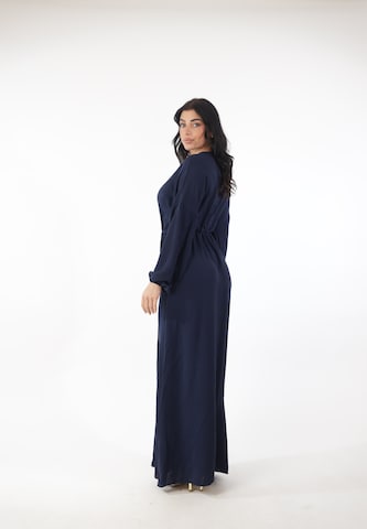 Elara Dress in Blue