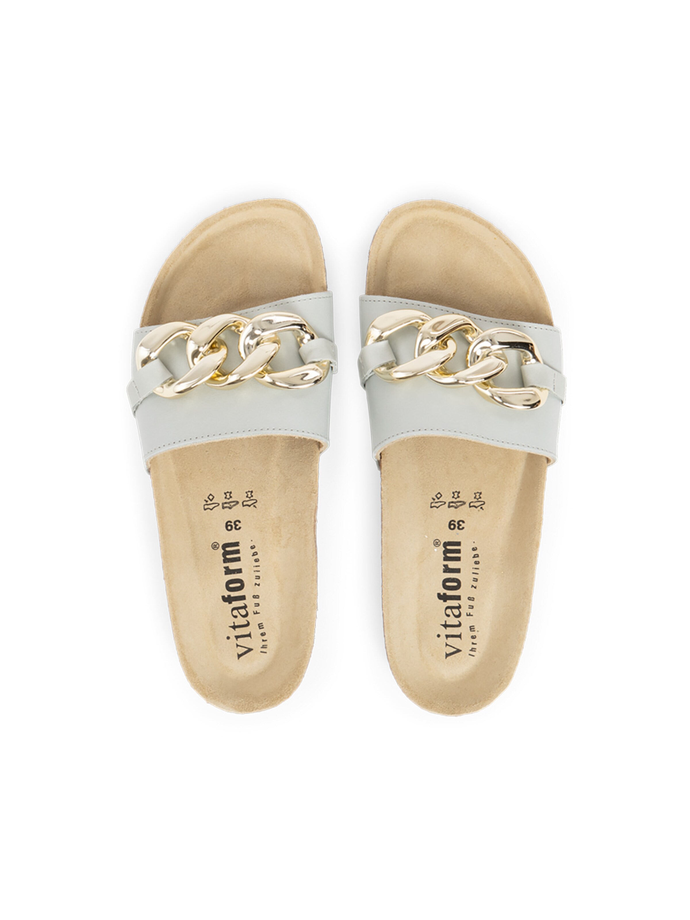 VITAFORM Mules in Beige