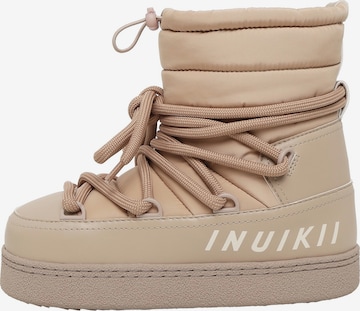 Boots da neve 'MOUNTAIN' di INUIKII in beige: frontale