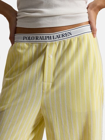 Polo Ralph Lauren Pyjamabroek ' Knit Oxford ' in Geel