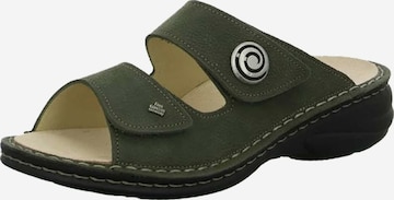 Finn Comfort Mule in Black: front