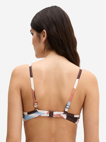Triangle Hauts de bikini ' Breezy Leaf ' Marc O'Polo en bleu