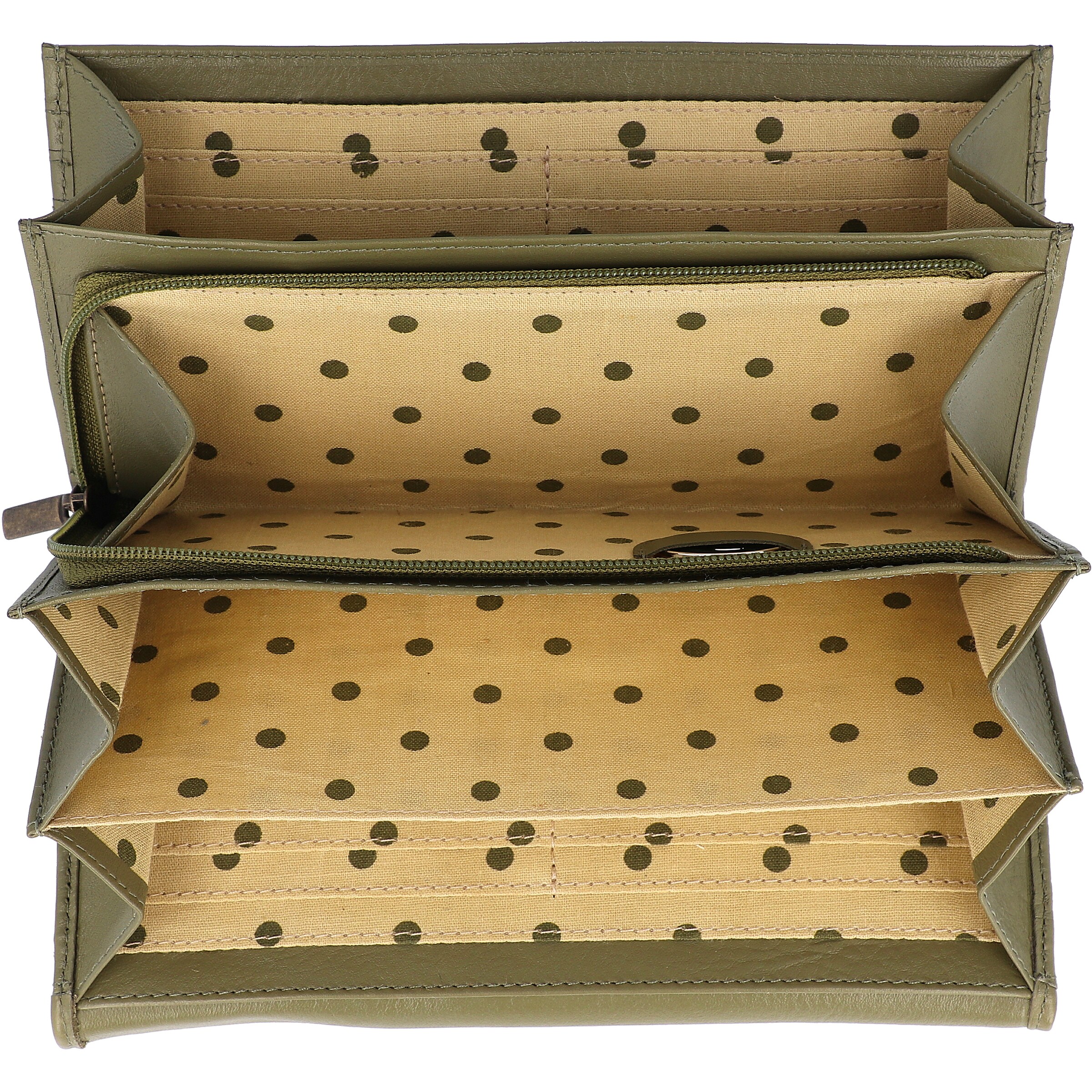 Esquire Wallet 'Peru' in Green