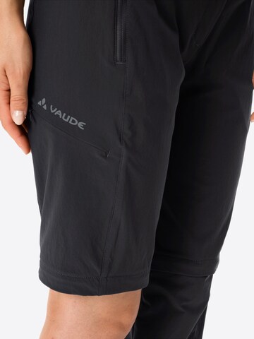 VAUDE Regular Outdoor Pants 'Farley' in Black