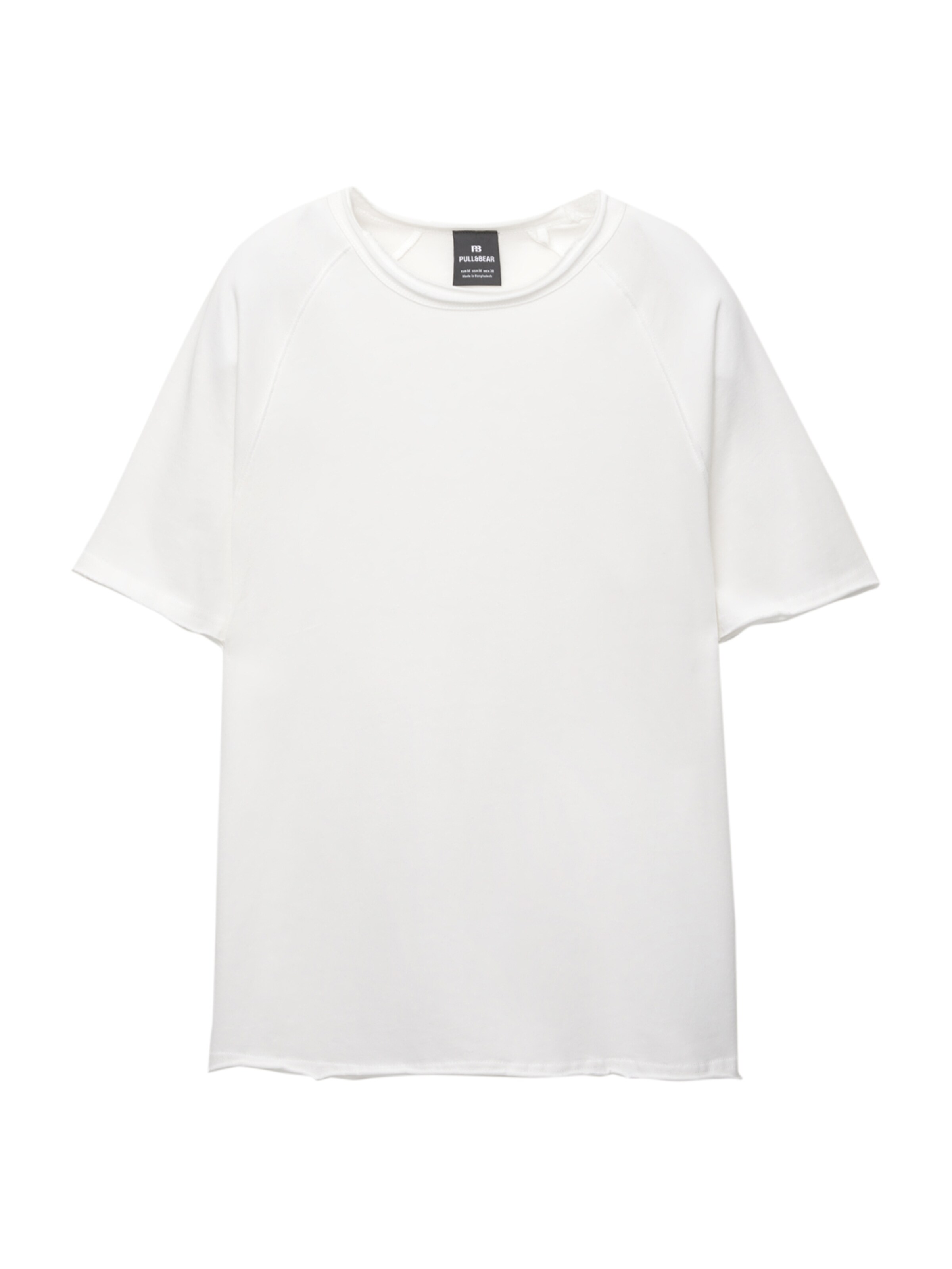 Pull&Bear Shirt in White: front
