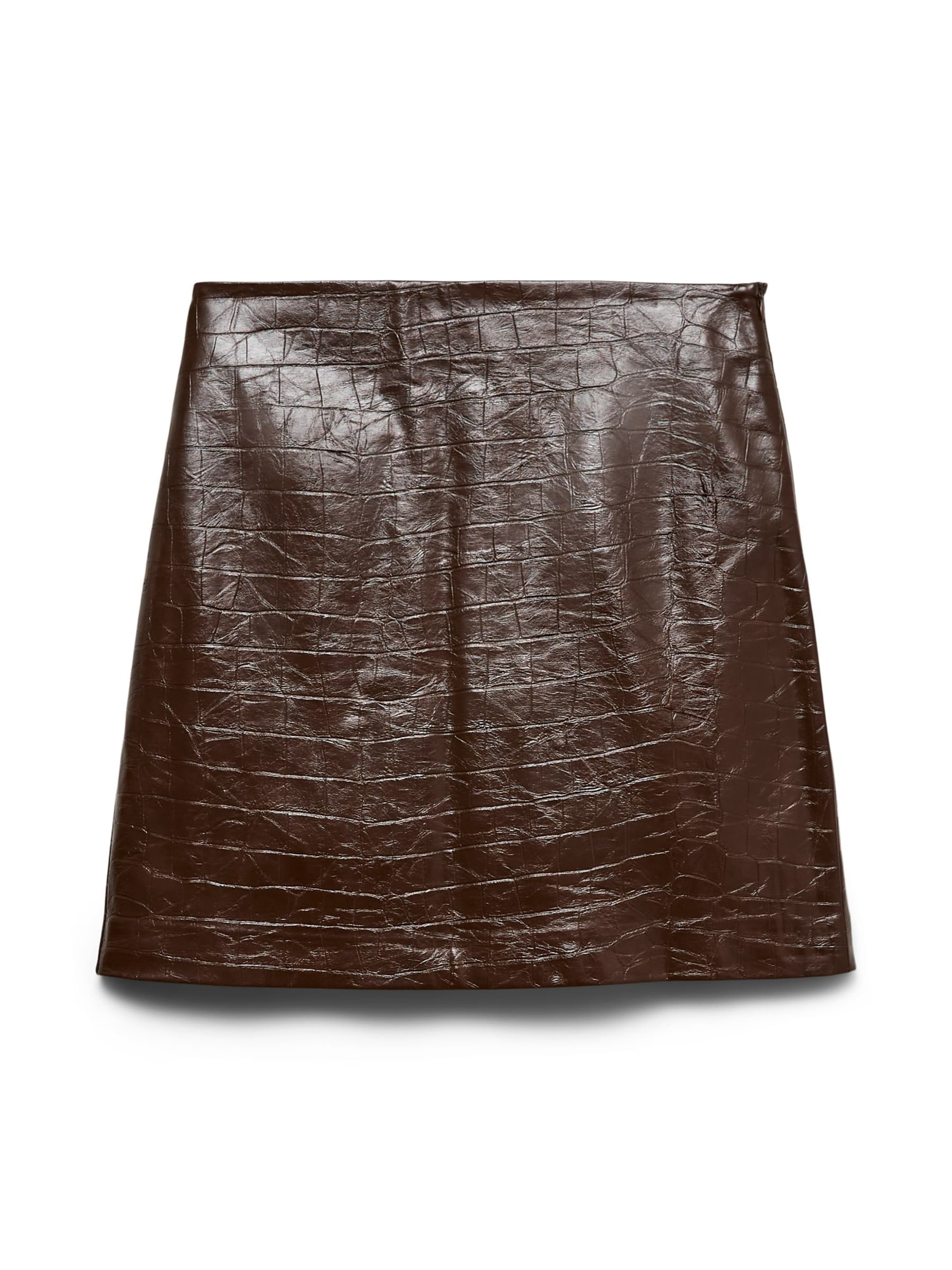 Jupe 'VMCarly' VERO MODA en marron : devant