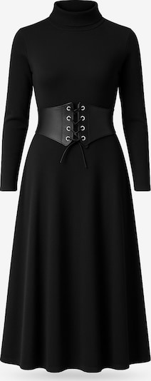 WOMAN VISION Strickkleid in schwarz, Produktansicht