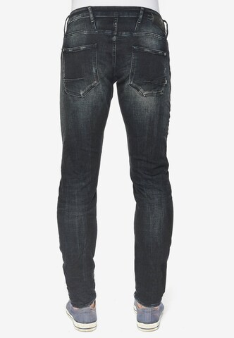 Le Temps Des Cerises Slim fit Jeans '700/11PS' in Black