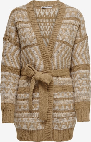 ONLY Knit Cardigan in Beige: front