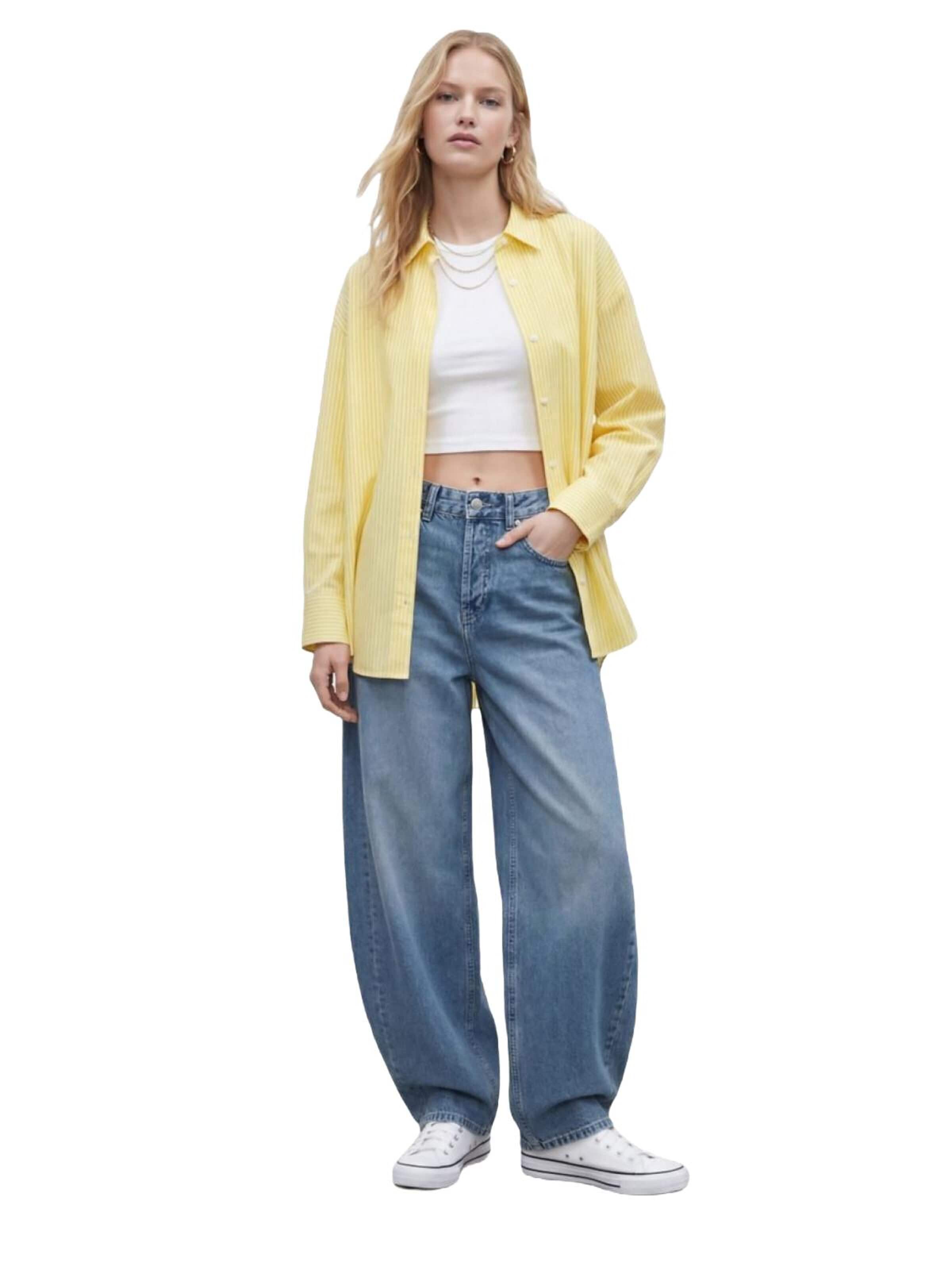 LTB Jeans Wide leg Jeans 'Romina' in Blue: front