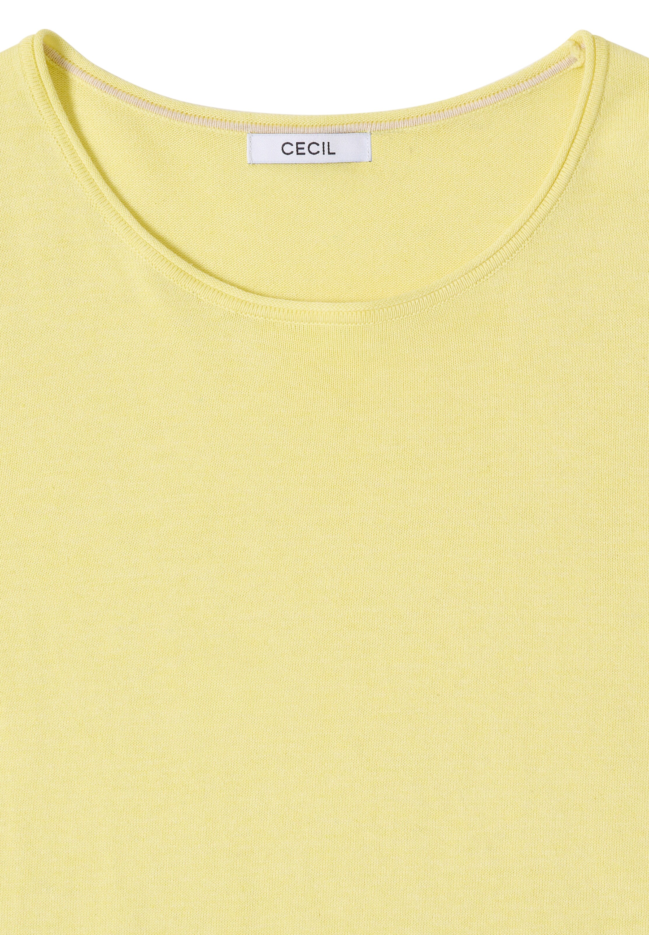 CECIL Pullover in Gelb