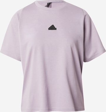 ADIDAS SPORTSWEAR - Camiseta funcional 'Z.N.E.' en lila: frente