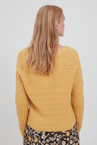 b.young Sweater 'BYOMIKKA JUMPER' in Yellow