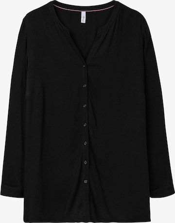 SHEEGO Blouse in Black: front