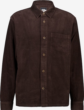 America Today Tussenjas in Bruin: voorkant