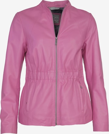 Veste mi-saison JCC en rose : devant