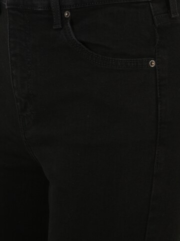 Topshop Tall Flared Jeans i svart