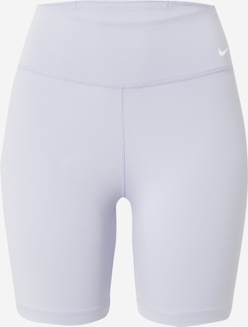 NIKE Sports trousers in Grey: front