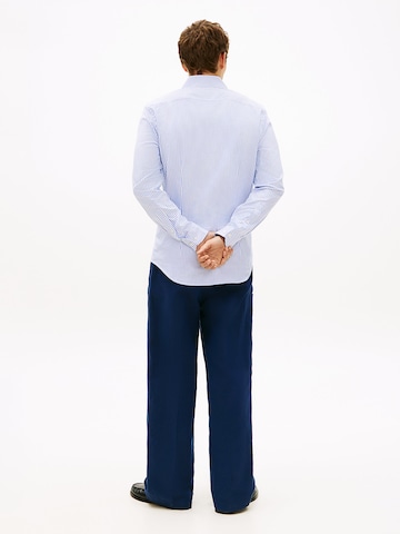 TOMMY HILFIGER Slim Fit Hemd 'Smart Casual' in Blau