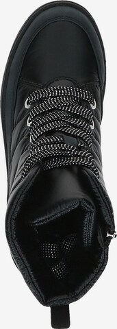 CAPRICE Lace-Up Ankle Boots in Black