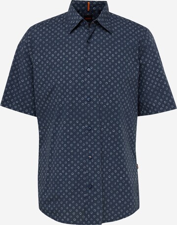 Chemise 'Rash' BOSS en bleu : devant