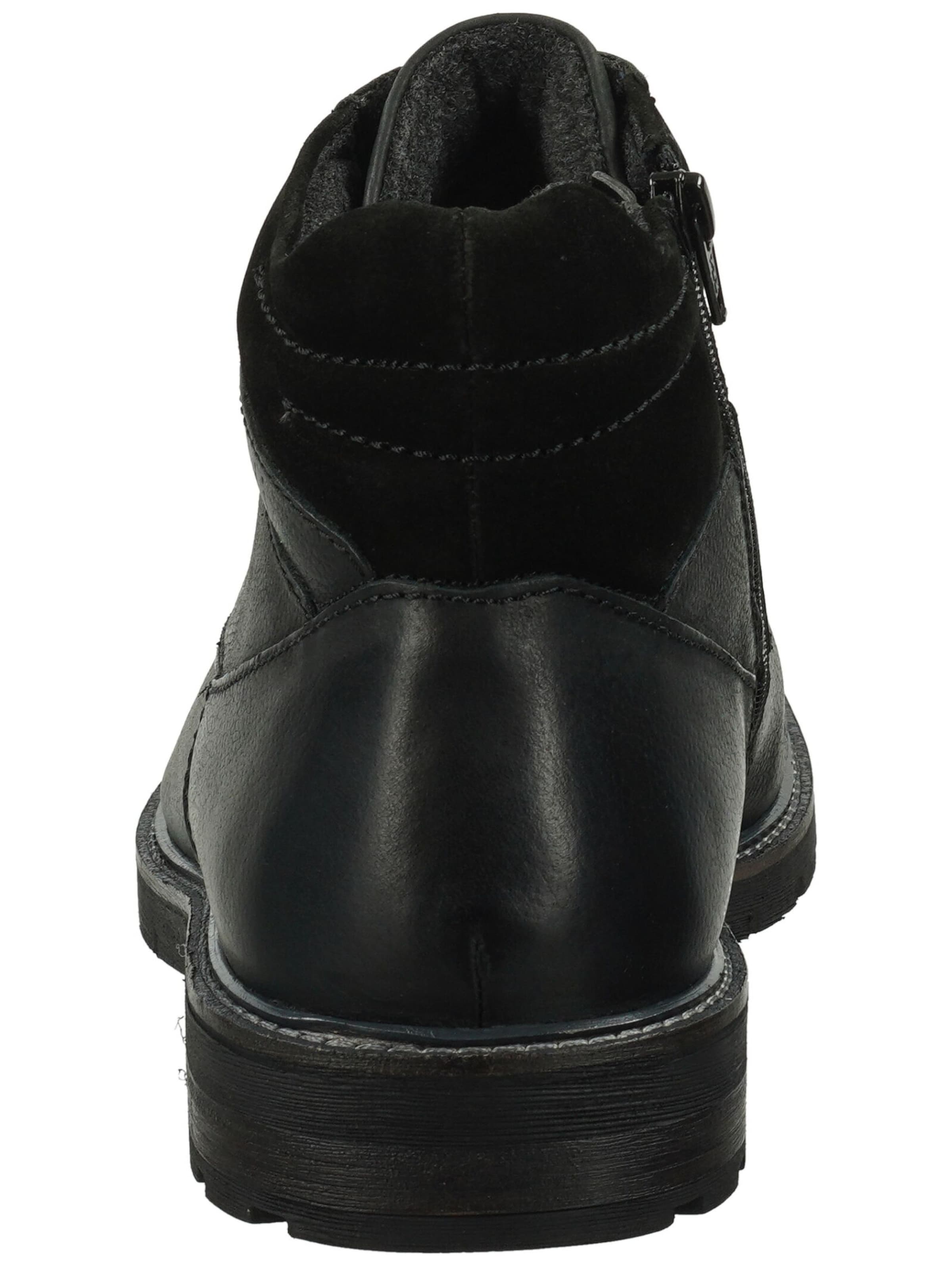 bugatti Schnürstiefel in Schwarz