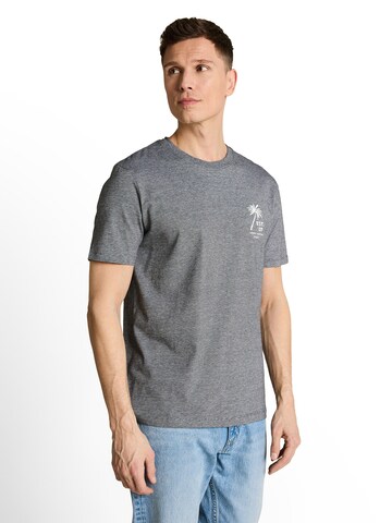 TOM TAILOR DENIM Shirt in Zwart: voorkant