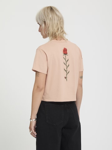 T-shirt 'Dial' Volcom en rose