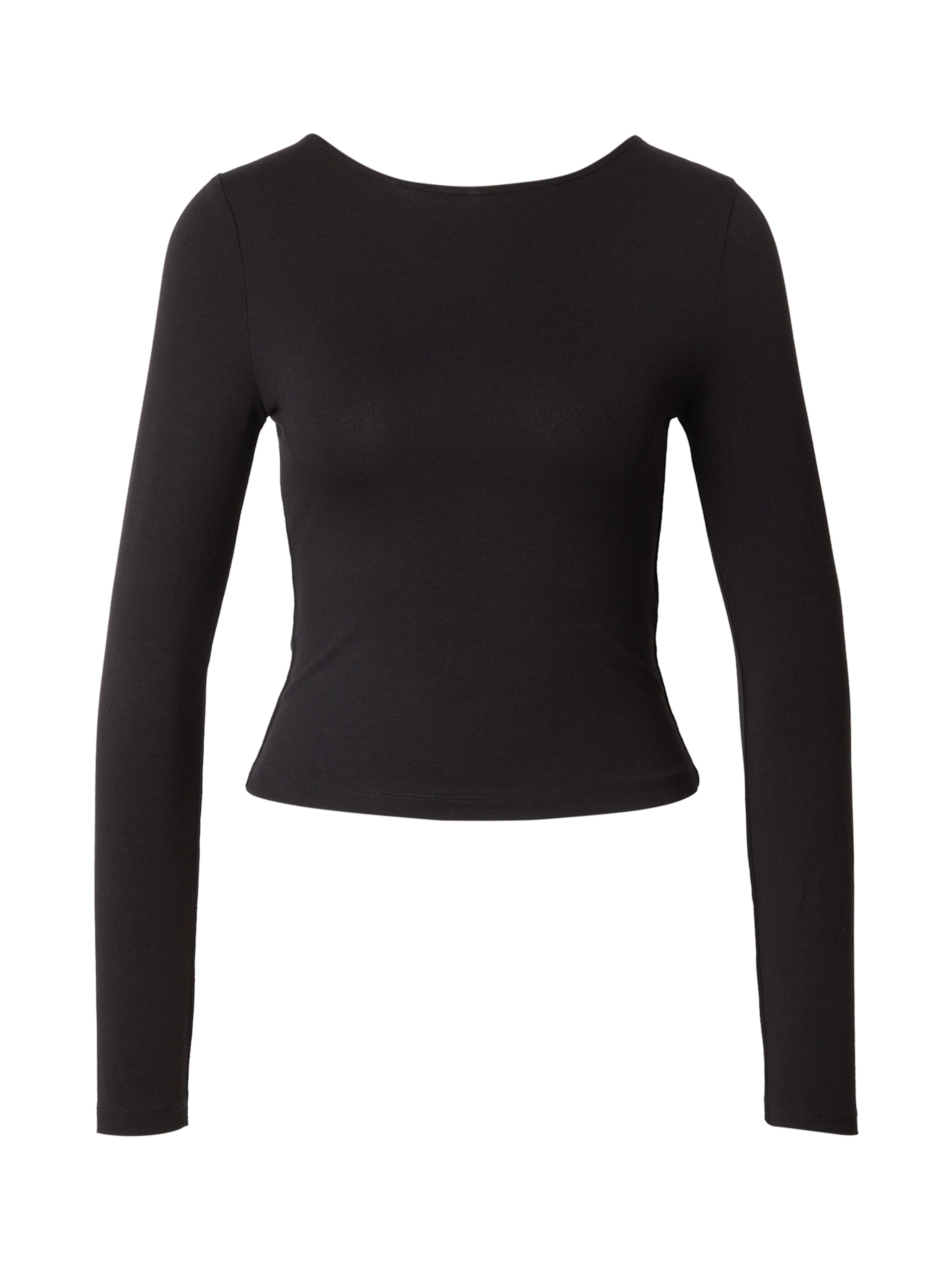 ABOUT YOU Μπλουζάκι 'Noelle' σε μαύρο: μπροστά