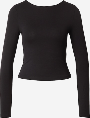 juoda ABOUT YOU Marškinėliai 'Noelle': priekis