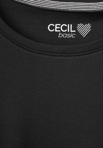 CECIL Shirt in Schwarz