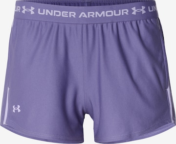 UNDER ARMOUR Štandardný strih Športové nohavice 'Play Up' - Fialová: predná strana
