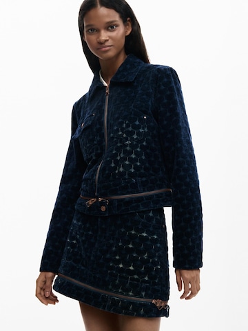 Desigual Prechodná bunda - Modrá