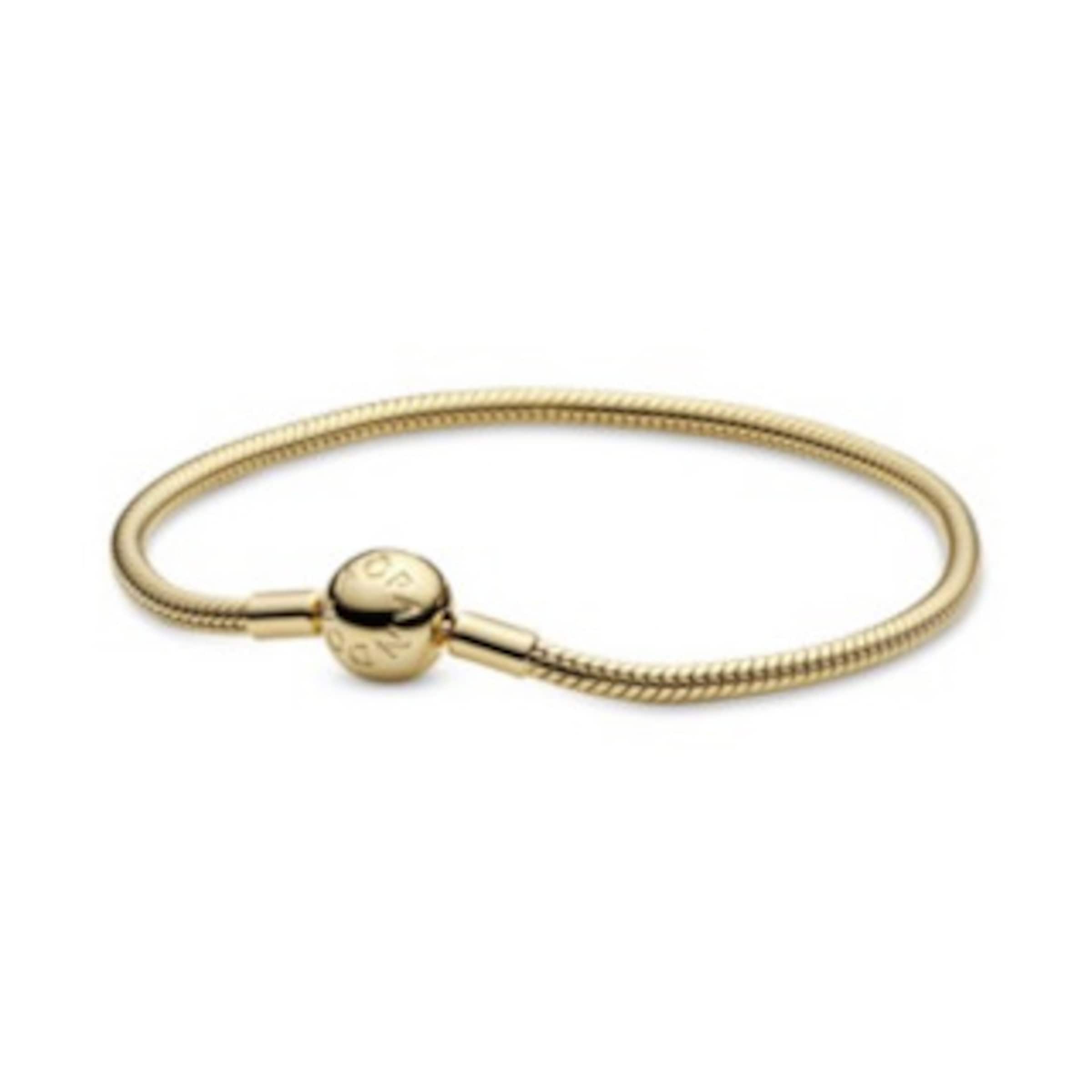Pandora Armband in Gold: Vorderseite