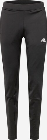 ADIDAS SPORTSWEARSportske hlače 'Colourblock' - crna boja: prednji dio