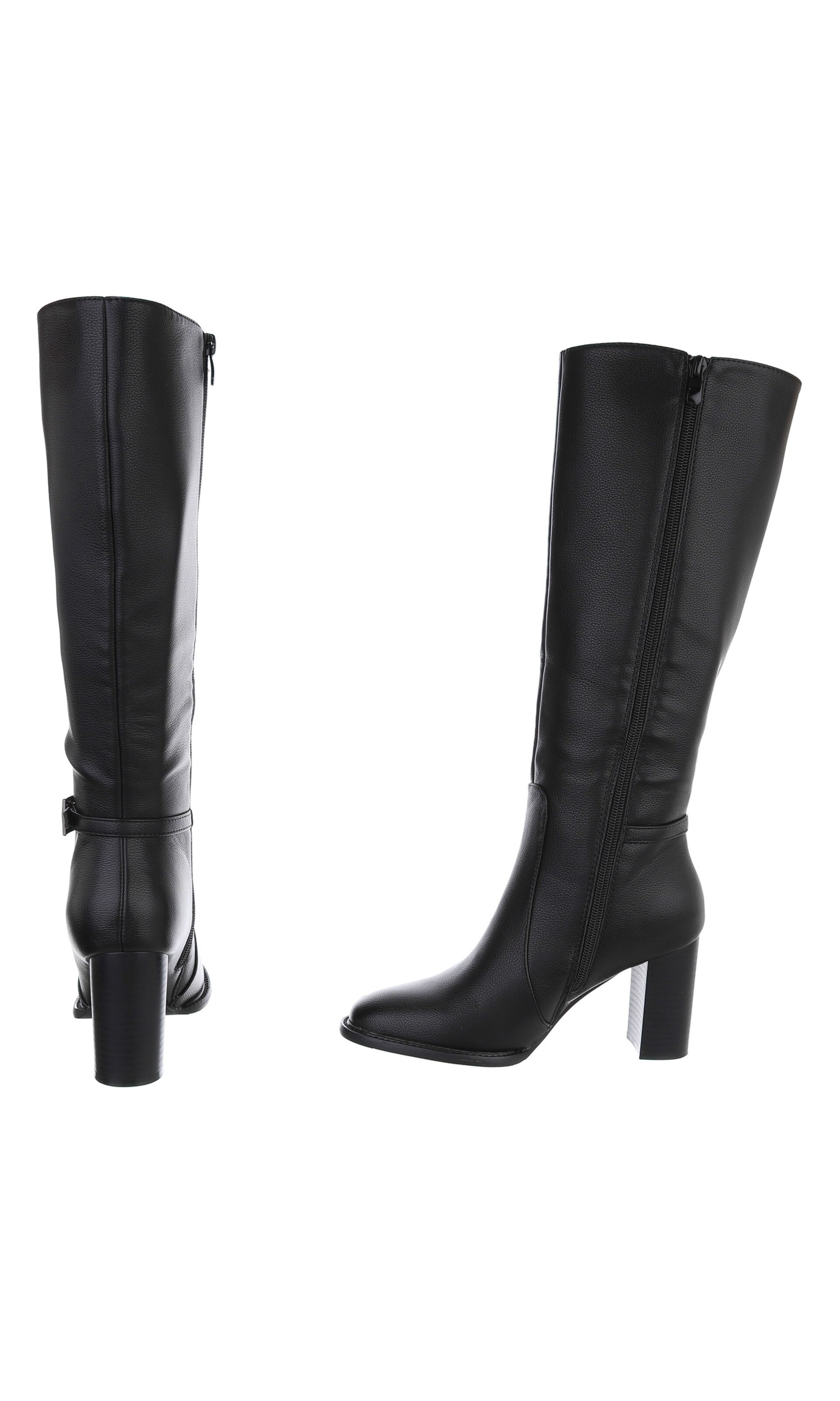 Ital-Design Stiefel in Schwarz