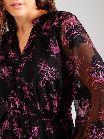 Robe-chemise 'CARMELENA' ONLY Carmakoma en violet