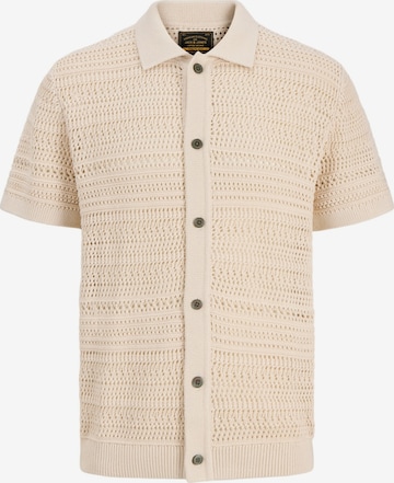 JACK & JONES Poloshirt 'Bluhamilton' in Beige: Vorderseite