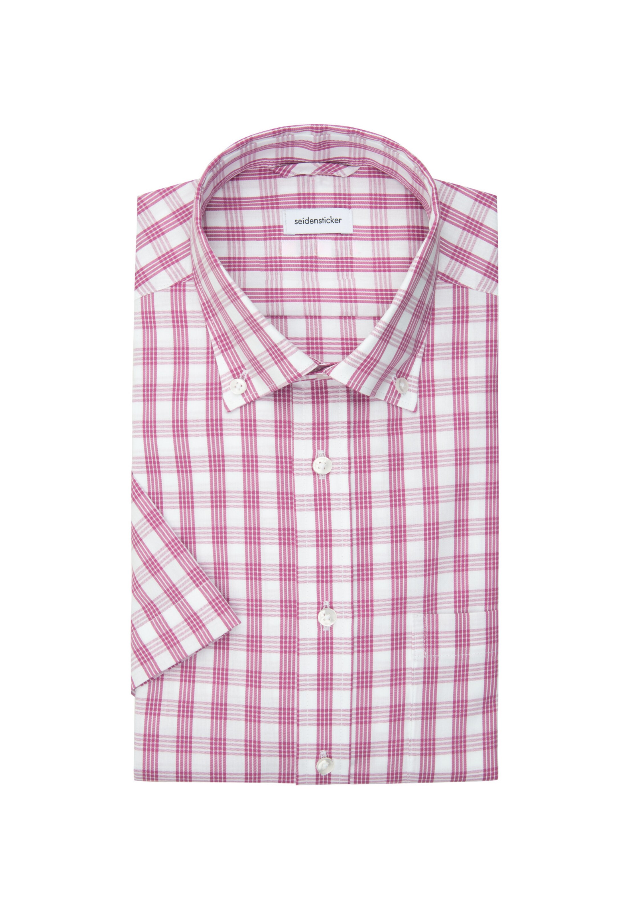SEIDENSTICKER Regular Fit Hemd 'Smart Essentials' in Pink