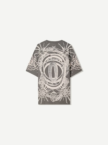 Bershka T-shirt i grå