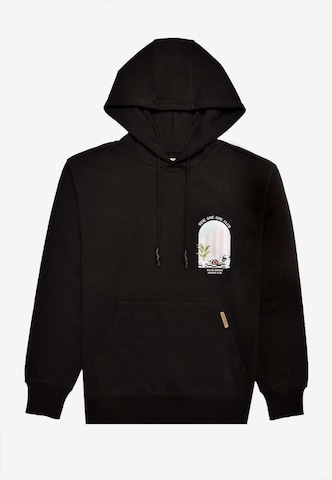 Pas De Monaco Bluzka sportowa '911 Club' w kolorze czarny: przód