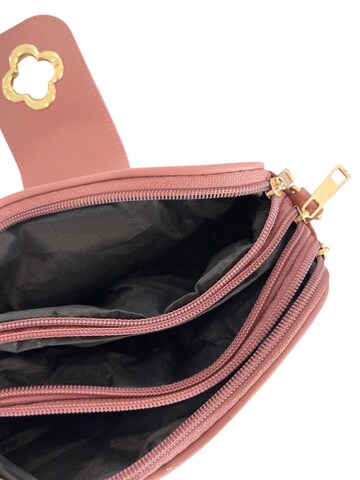 Borsa a spalla 'Borsa a Mano Donna Ecopelle Vegan - Chiusura Zip e Tracolla' di Baldinini Trend in rosa
