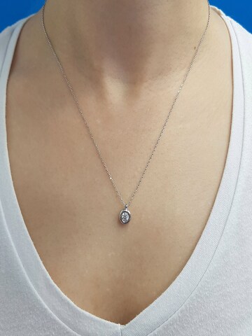 EinStein Diamant Kette‌‌‌‌ in Silber