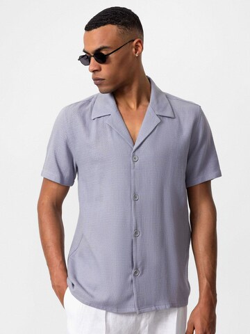Antioch Regular fit Button Up Shirt 'Manama' in Grey