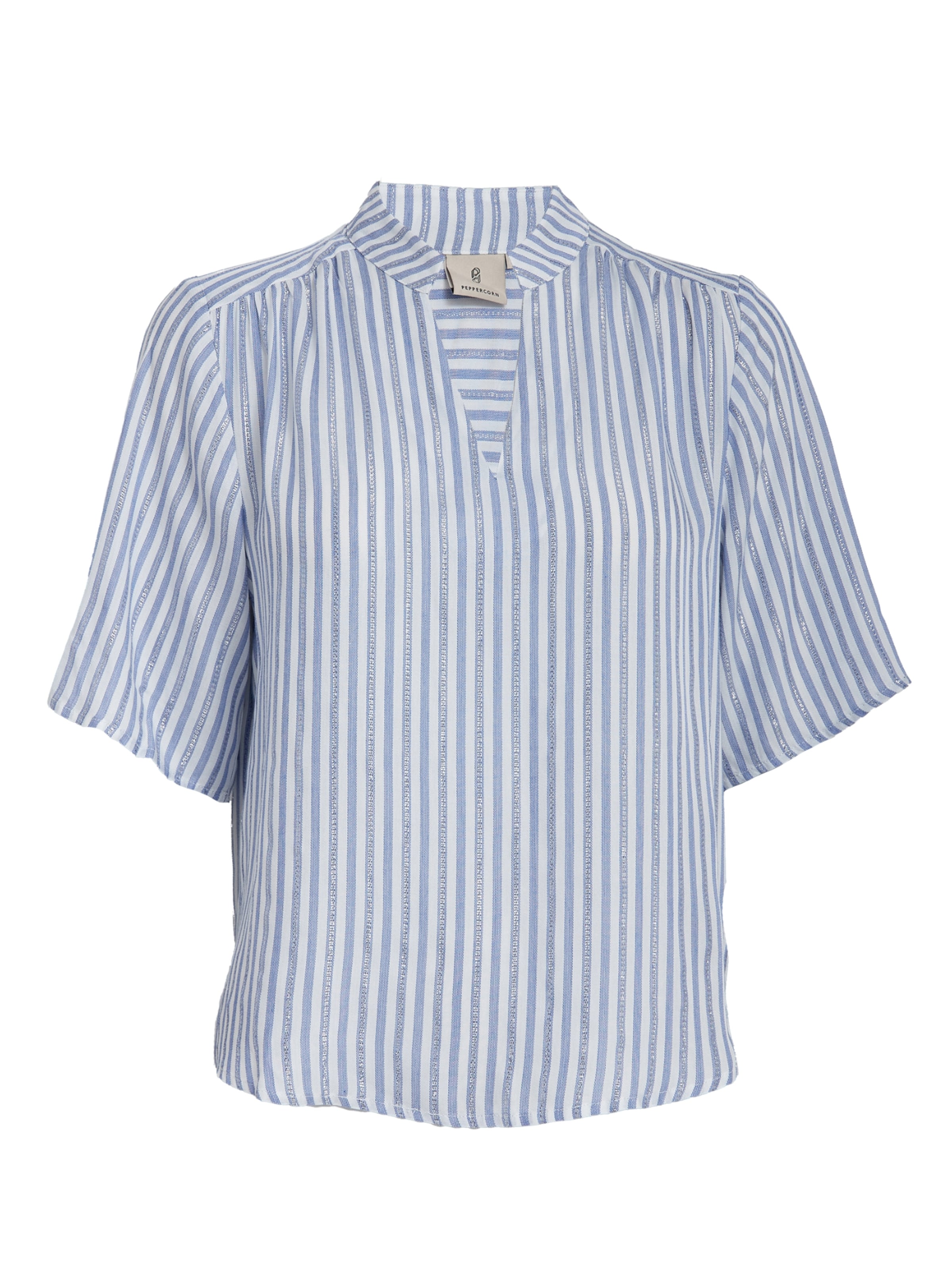 Peppercorn Blouse 'Hailey' in Blauw: voorkant