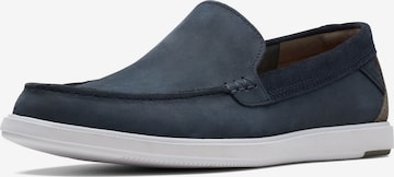 CLARKS Mocassins in Blauw: voorkant