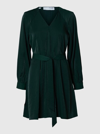 SELECTED Robe en vert, Vue avec produit