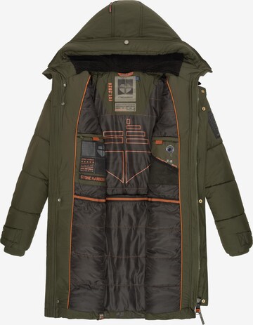 STONE HARBOUR Winterparka 'Beviis' in Groen